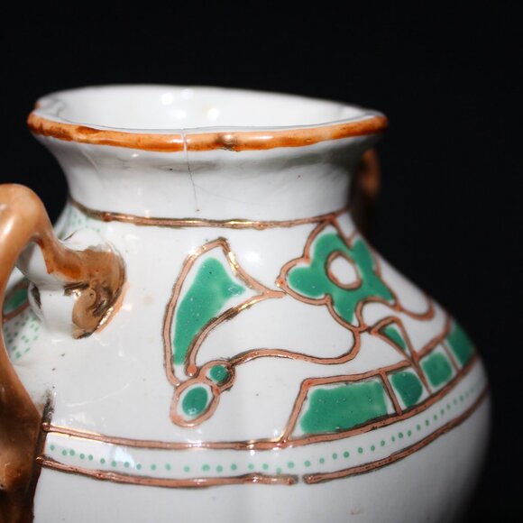 Pair of Vintage Vases with Handles | Bud Vases - Picture 7 of 9